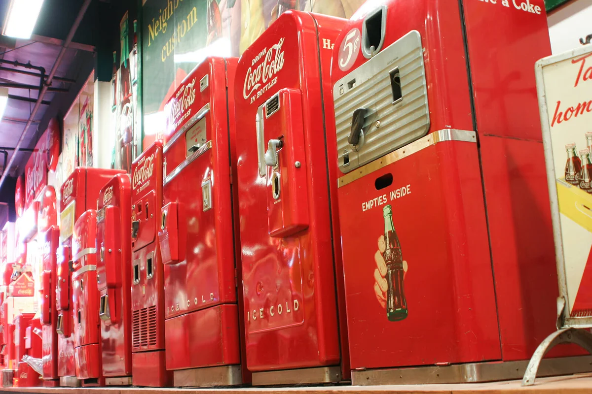Vintage Coca-Cola Vending Machines