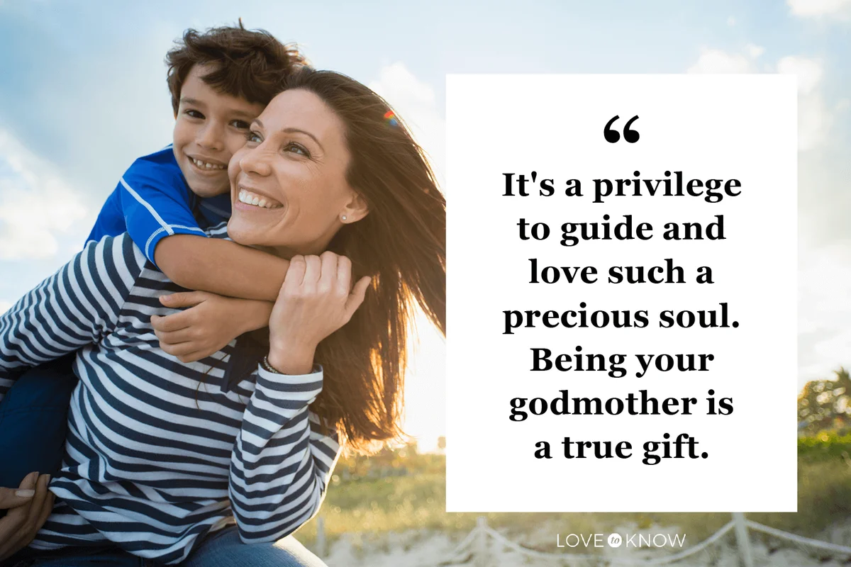 Honored to Be a Godmother Quote