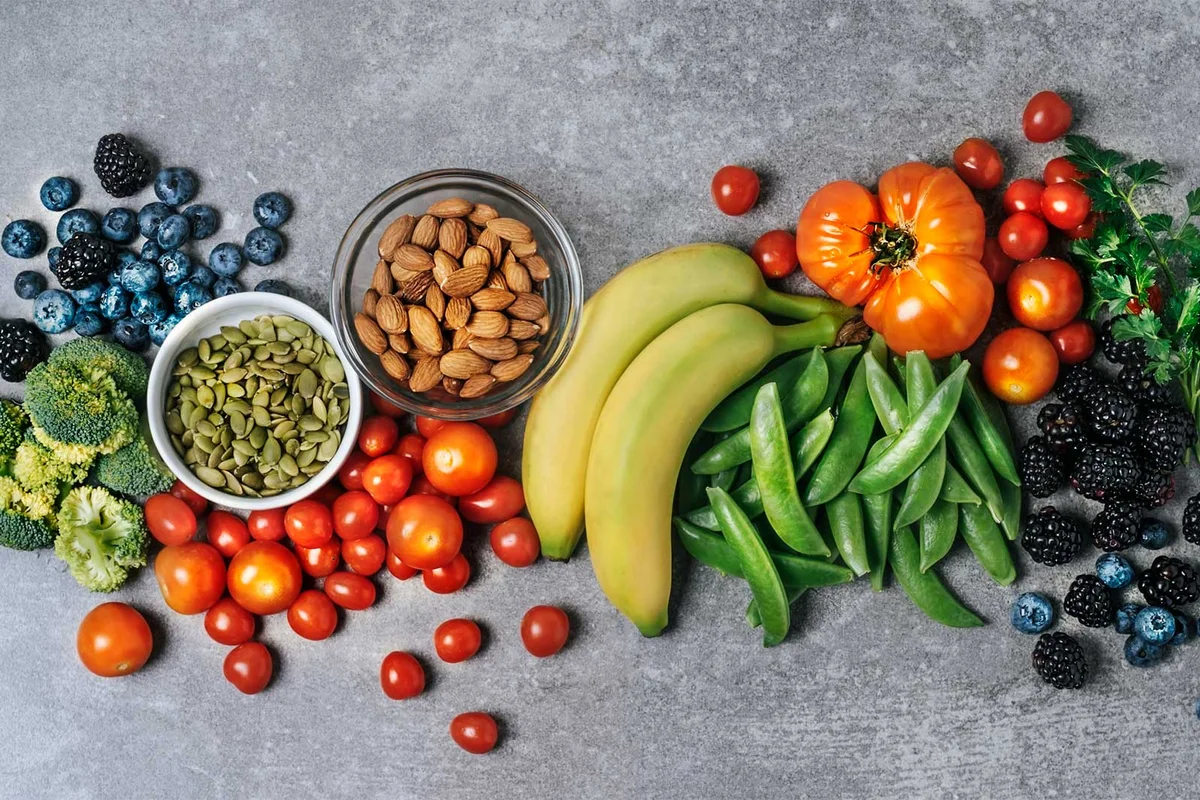 fresh fruits and vegetable to infuse vodka