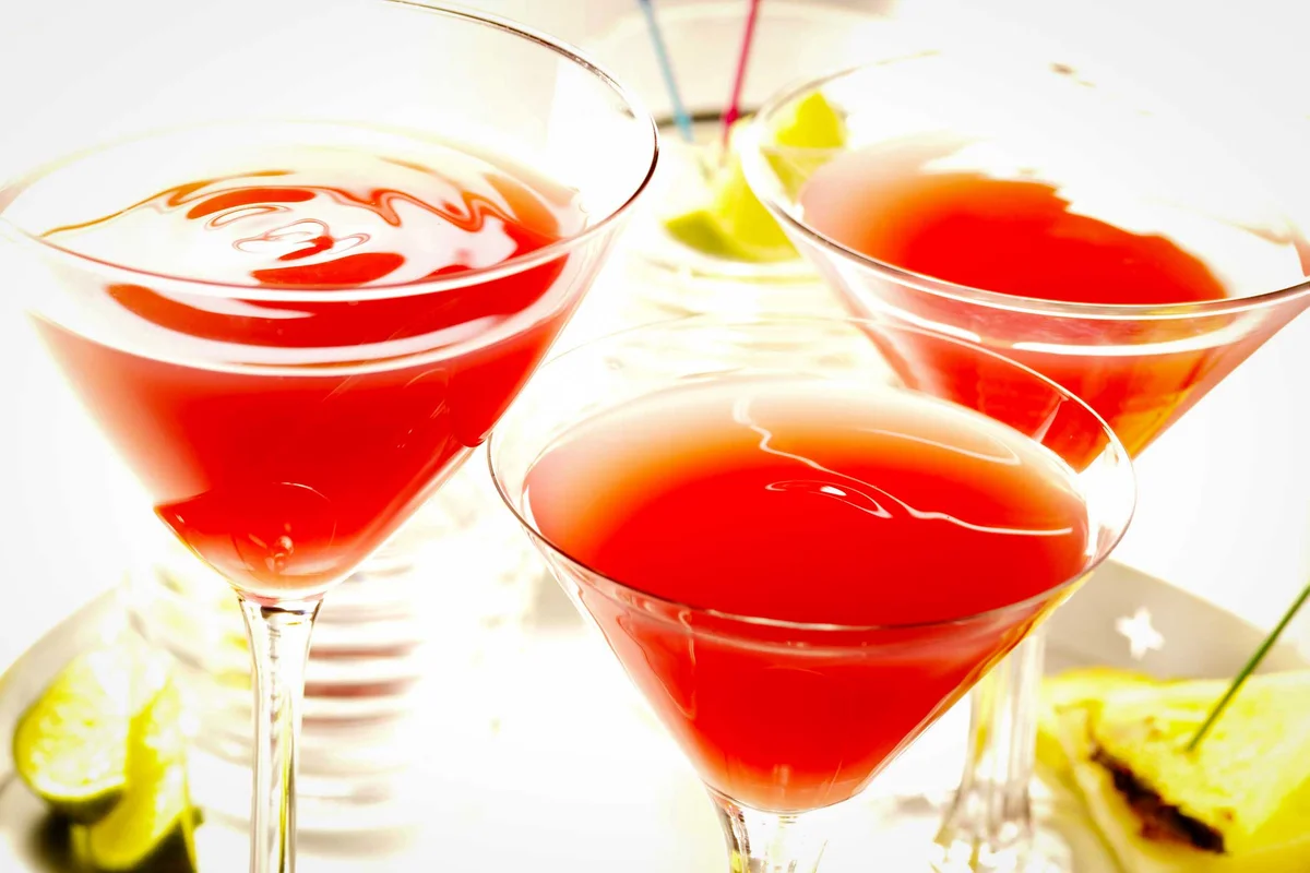 cosmo with infused vodka
