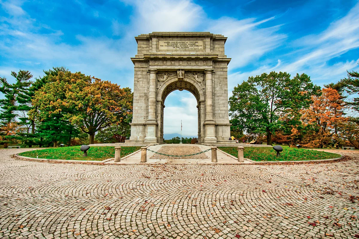 The National Memorial Arch at Valley Forge National Historical Park