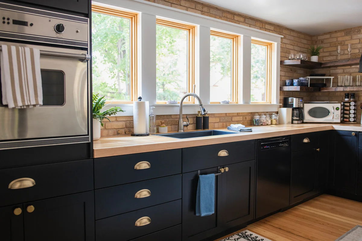 Home kitchen interior