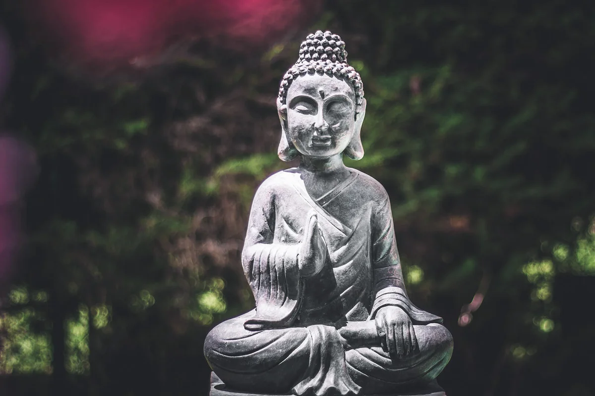 Buddha in the garden