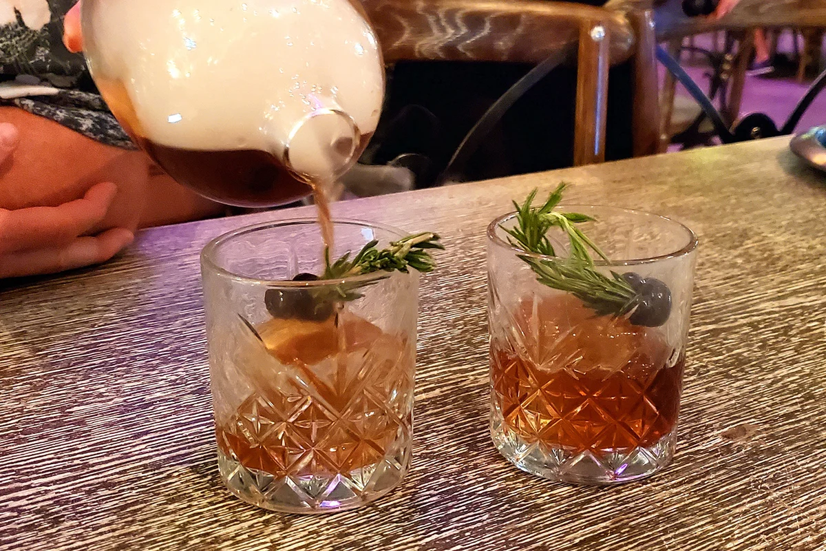 Smoky cocktails