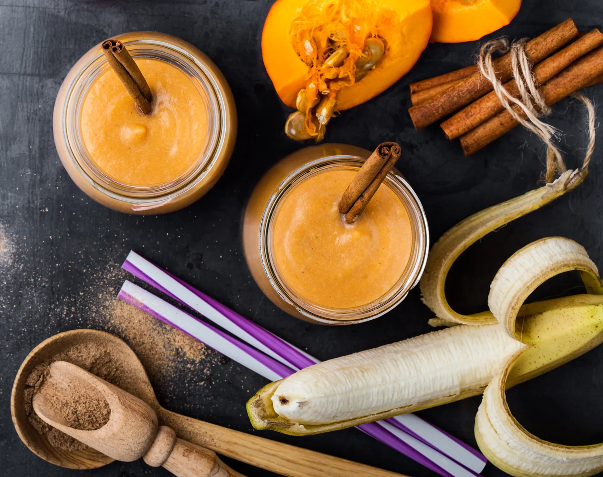 pumpkin spice smoothie