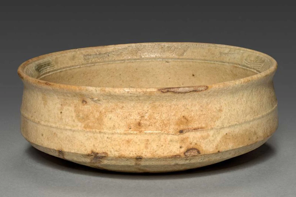 Yellow Seto Ware bowl