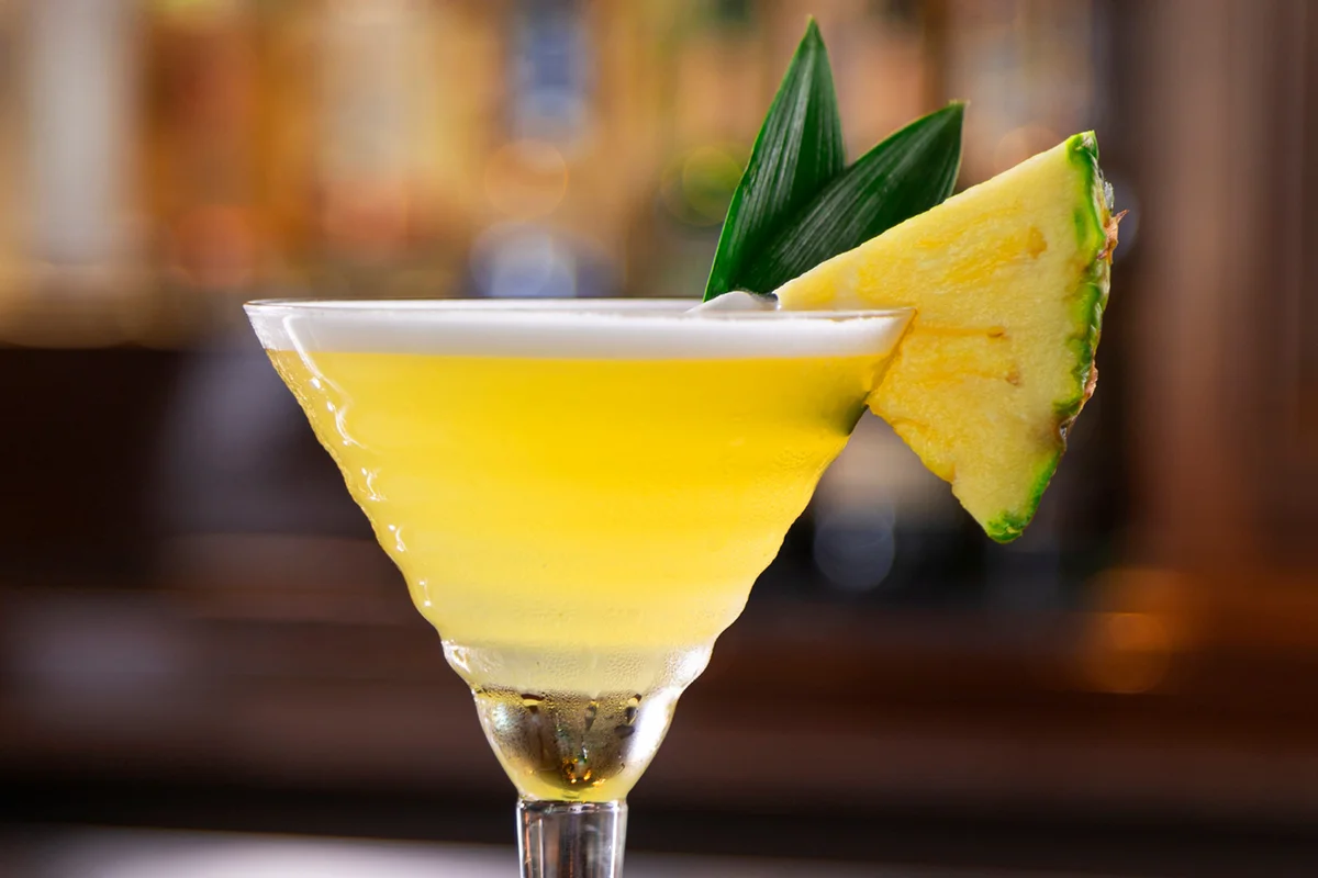 Pineapple Upside Down Cake Martini