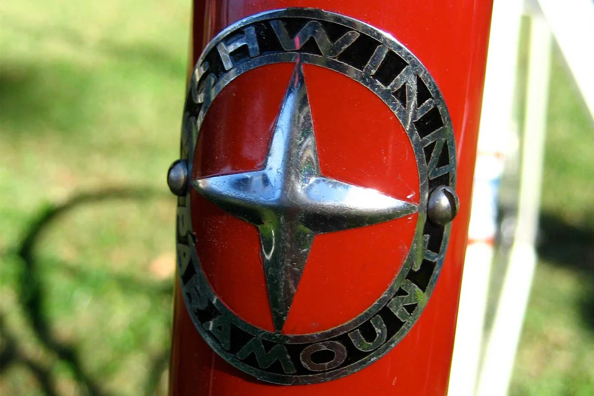 Schwinn head badge
