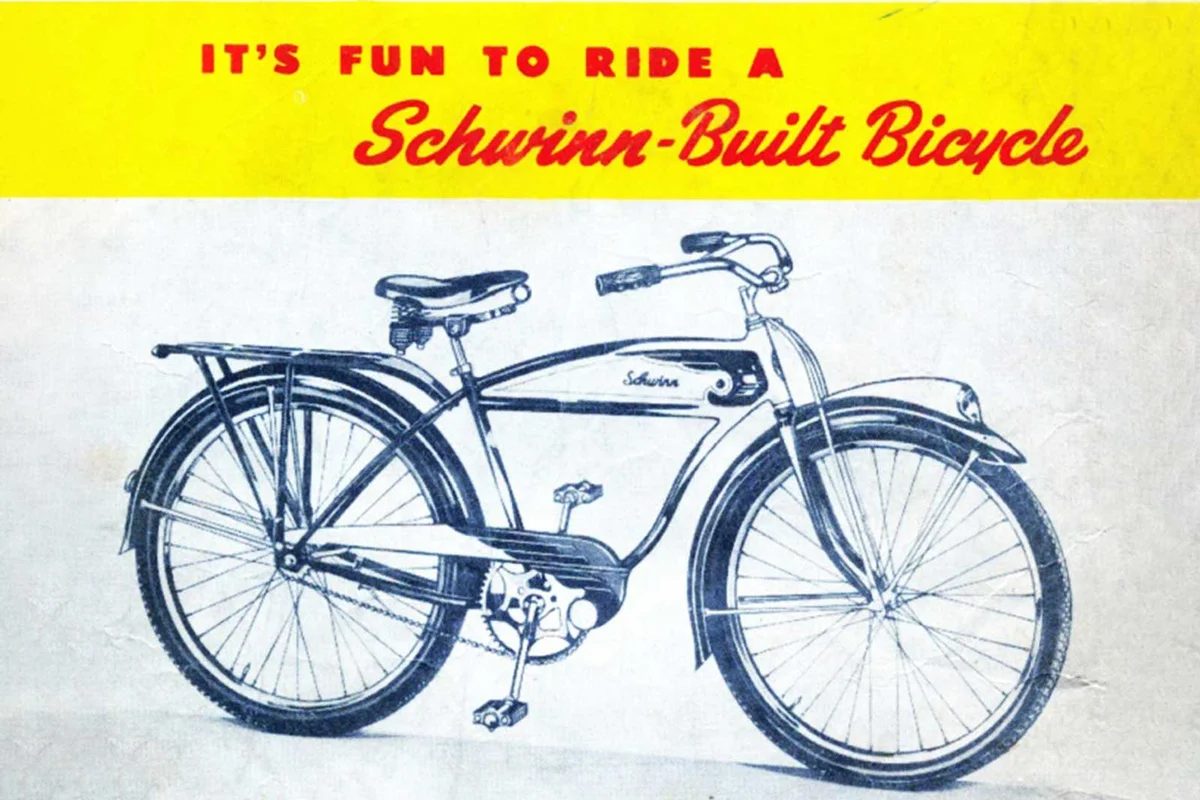 Vintage Schwinn advertisement