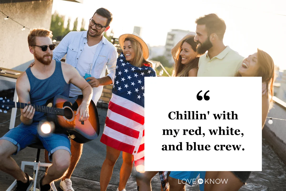 4th of July Party Quote