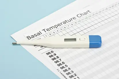 Basal temperature chart
