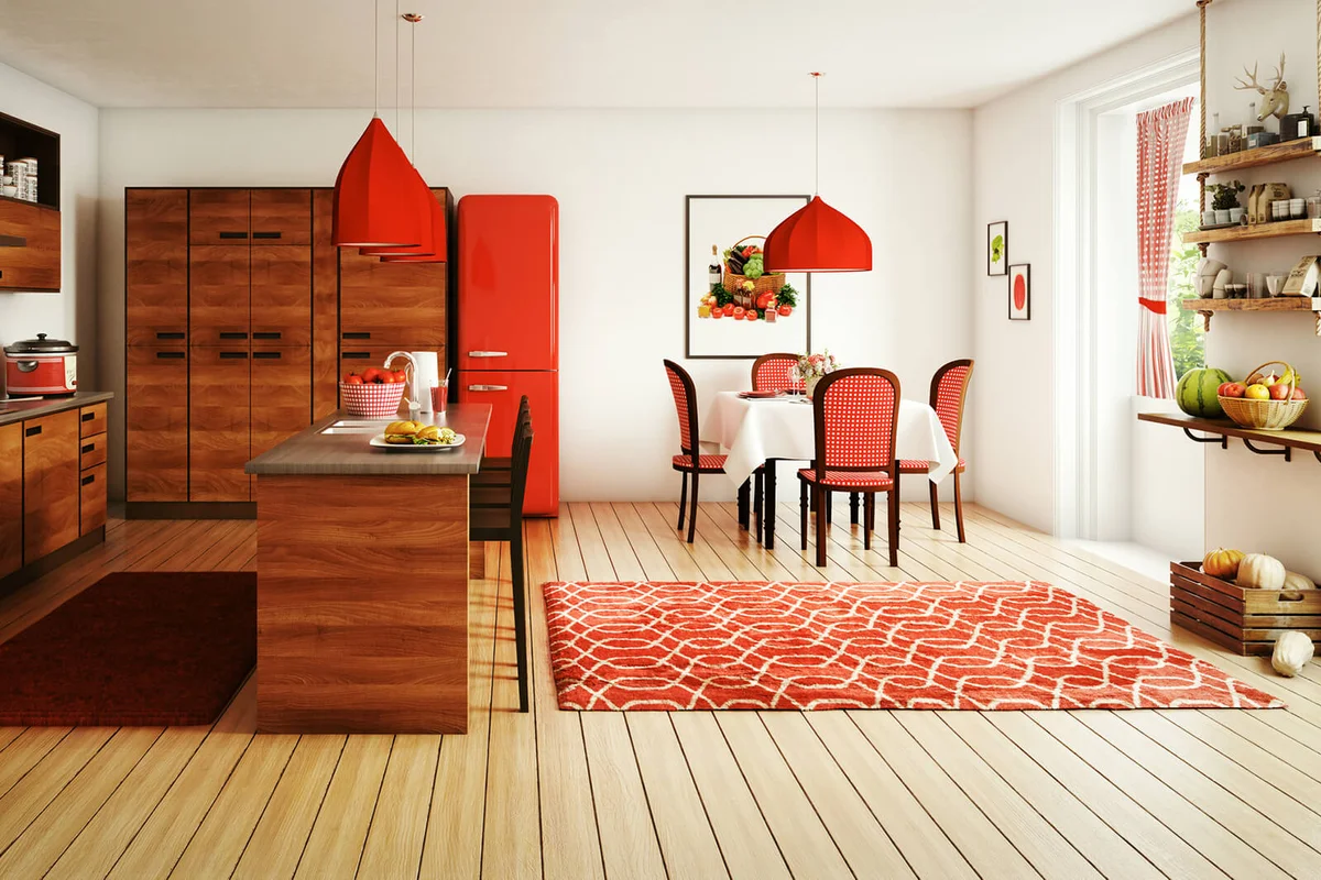 Domestic Kitchen and Dining Room