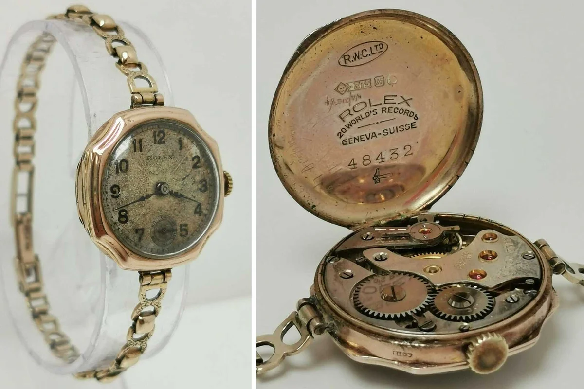 Antique 1920s Rolex Ladies Bracelet Wrist Watch