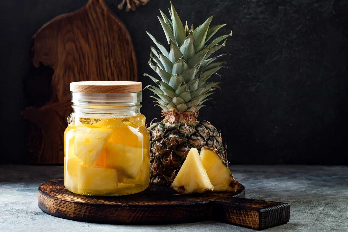 pineapple infused gin