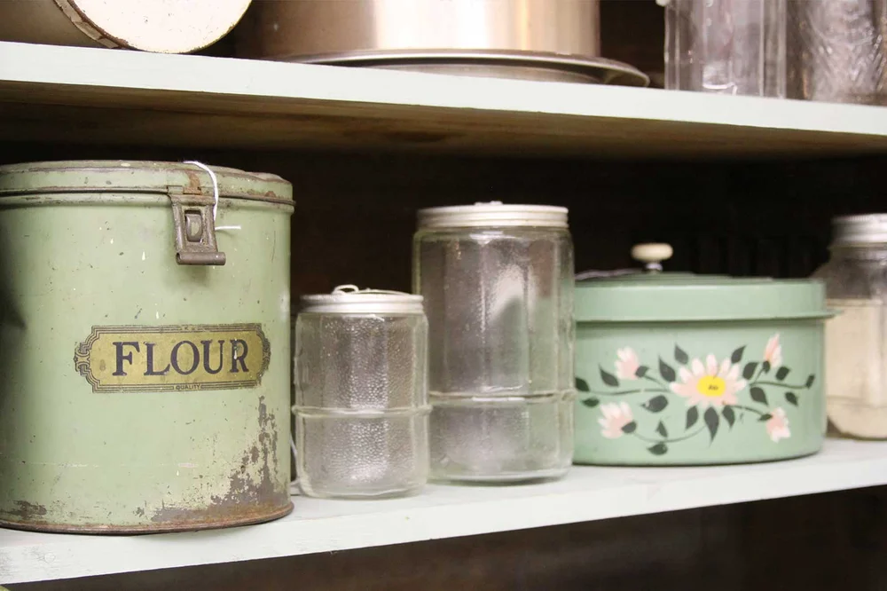 Vintage Kitchen Canisters for Adorable Storage
