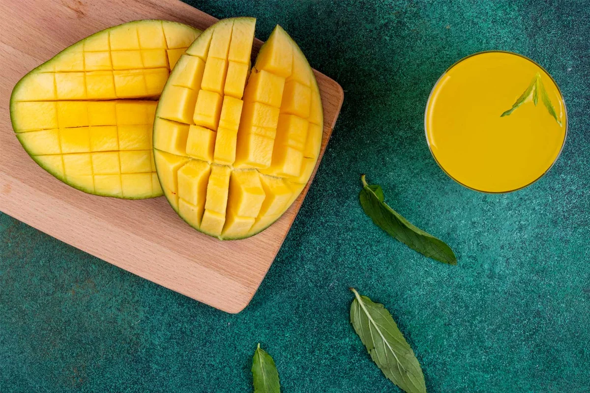 Mango infused vodka