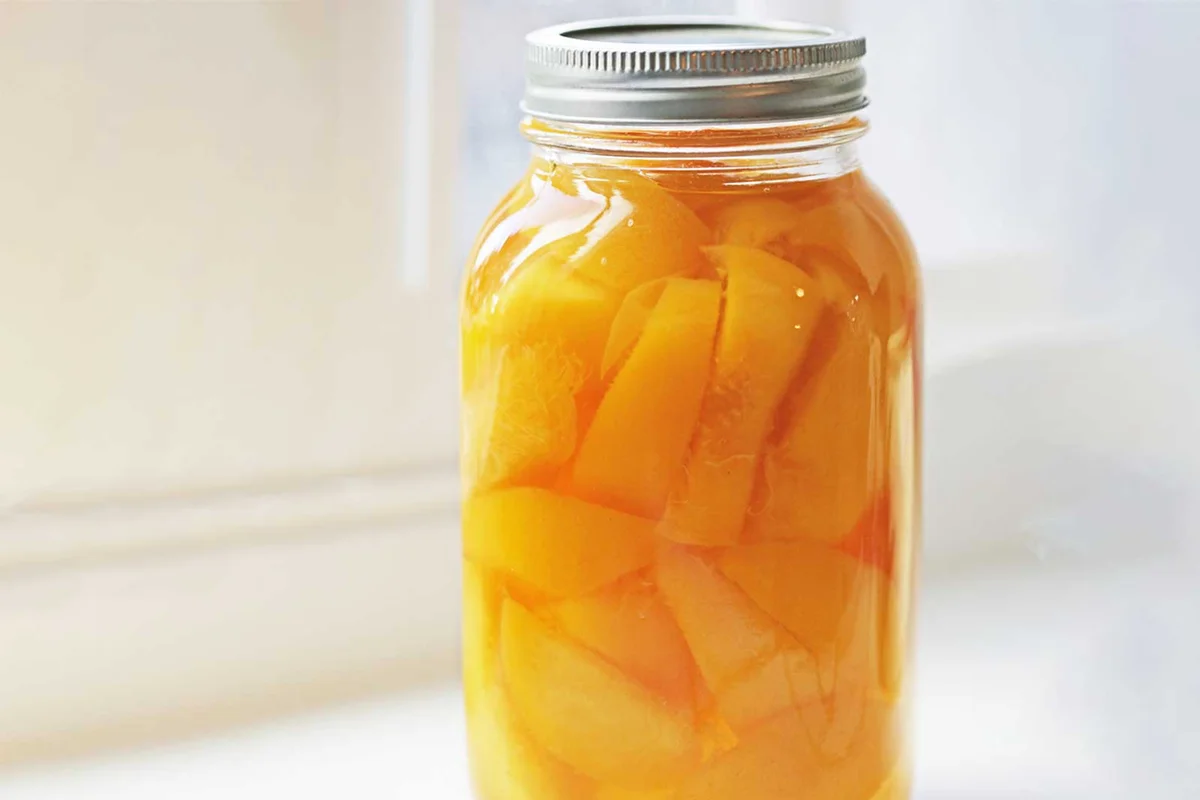 peach infused vodka