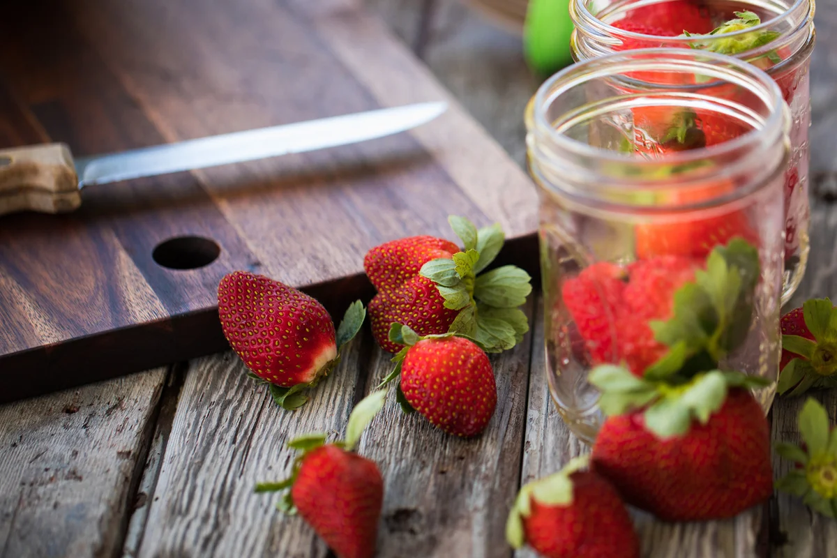 Strawberry-Infused Whiskey