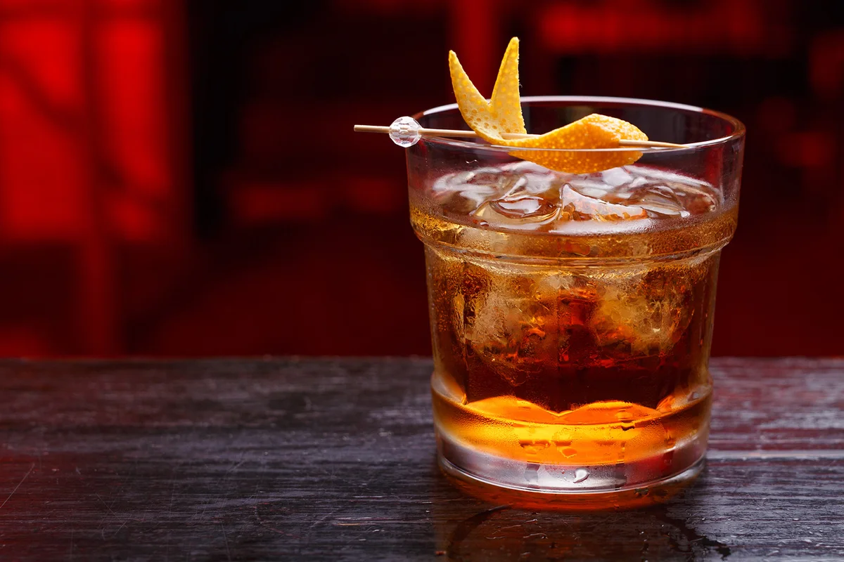 Peach Old-Fashioned
