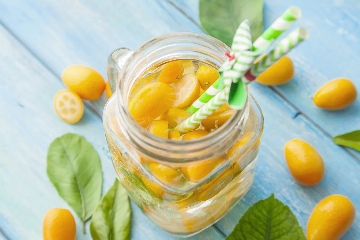 Kumquat infused vodka