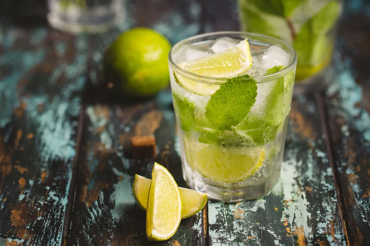 mint infused tequila mojito cocktail