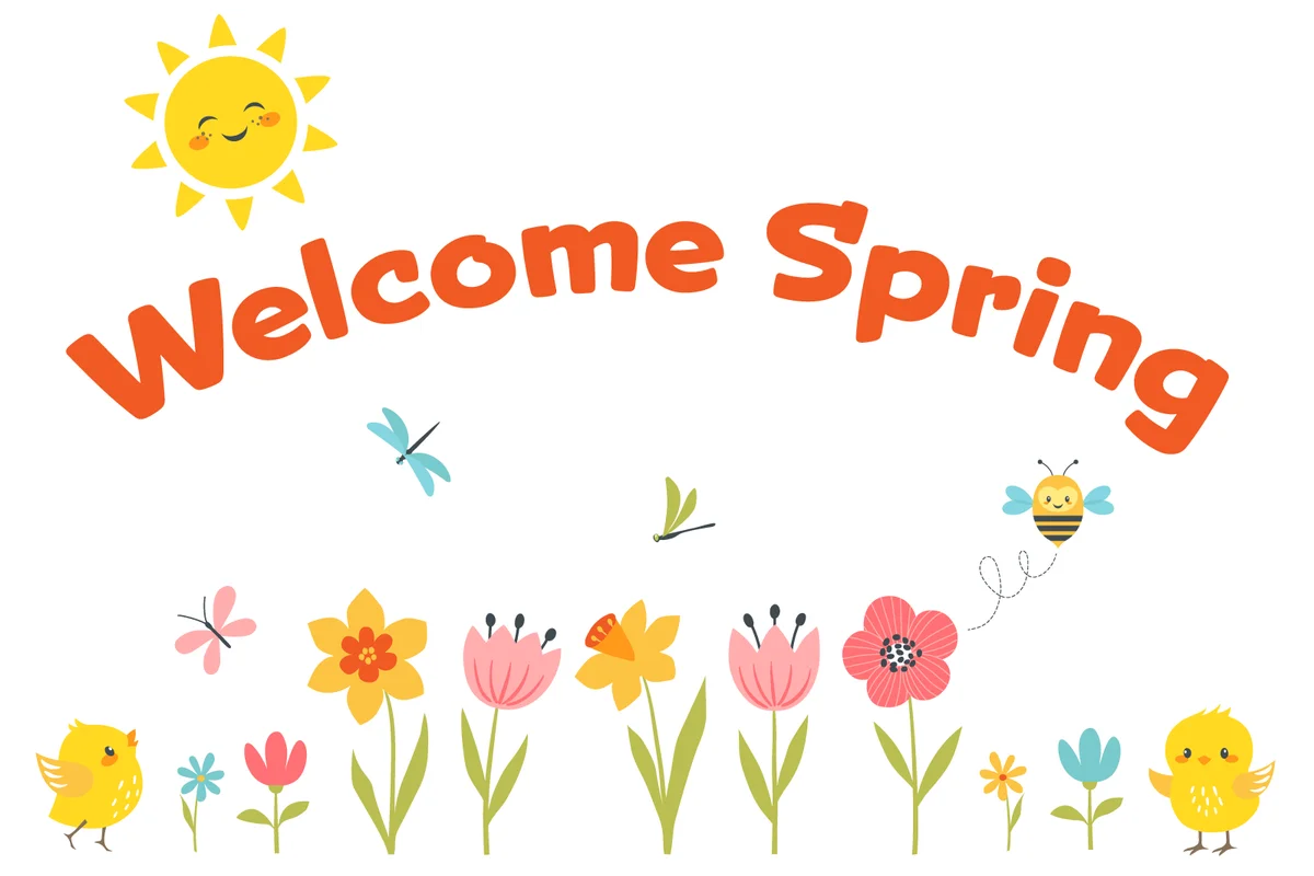 Welcome Spring Clip Art