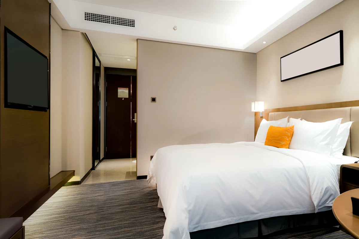 TV on hotel room
