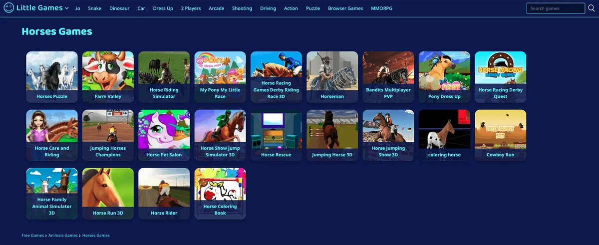 Screenshot of gameforge.com
