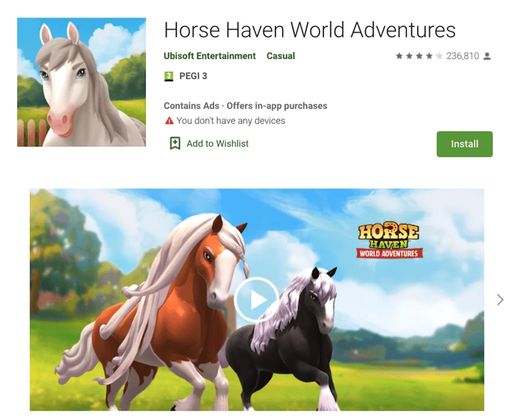 Screenshot of play.google.com