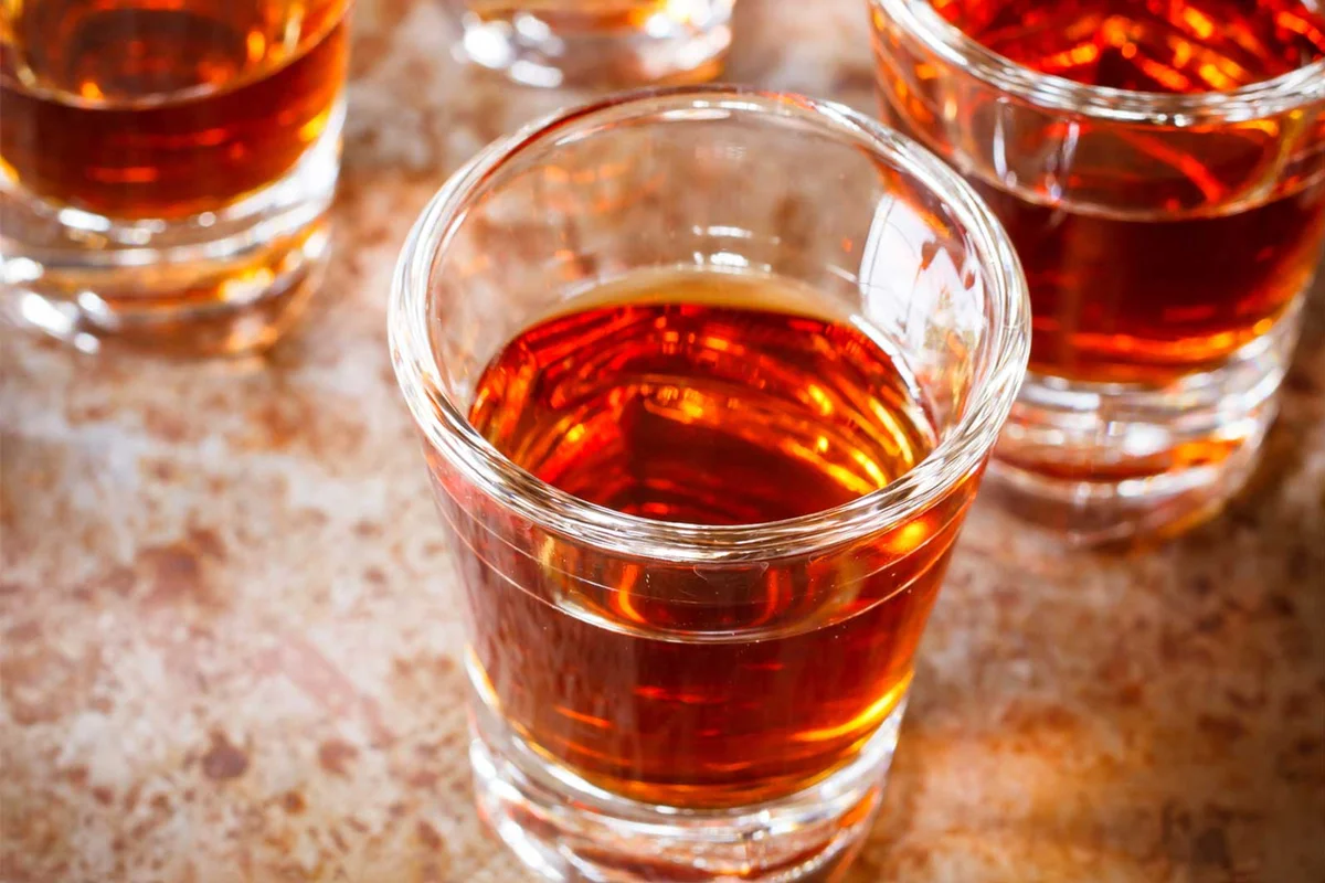 Mexican cinnamon candy shot