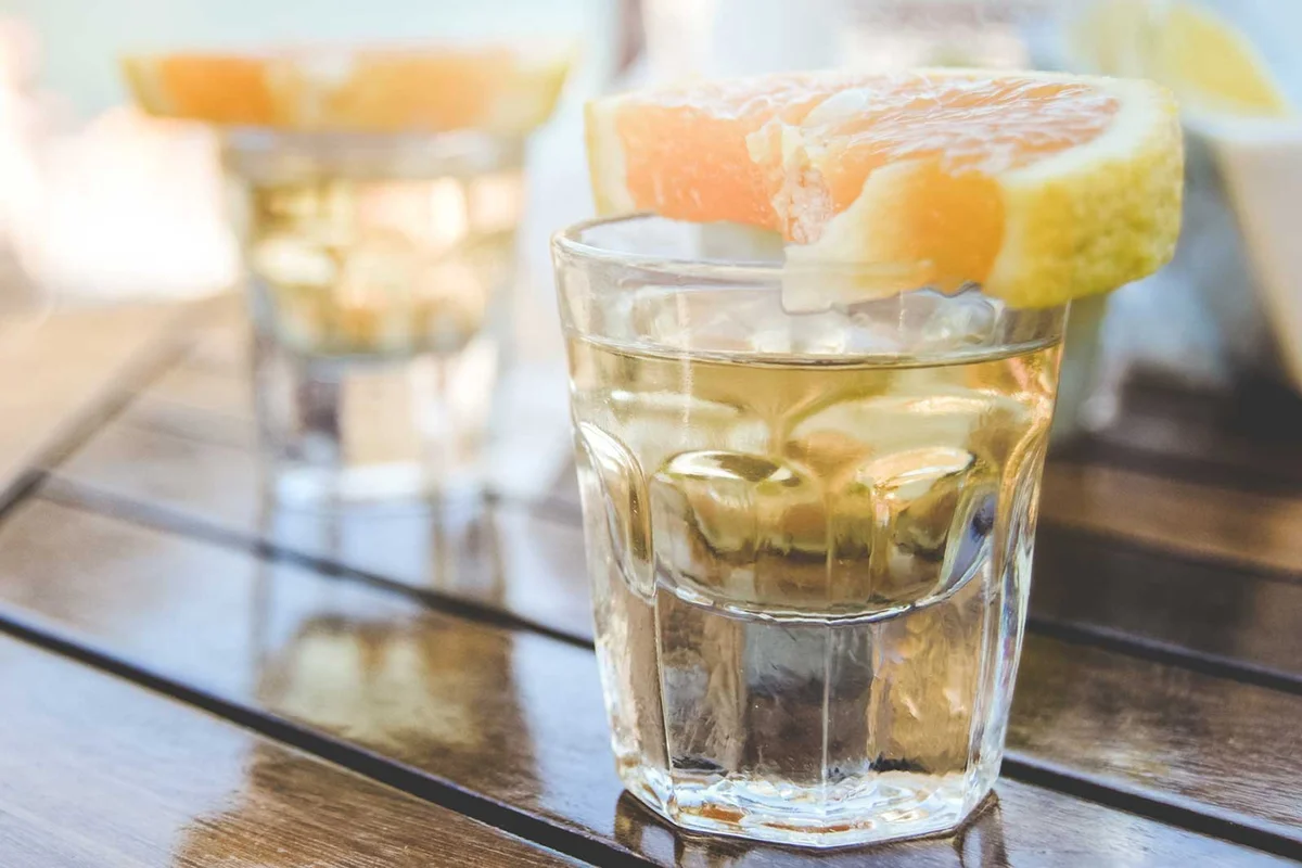 Mexican Lemon Lollipop candy shot