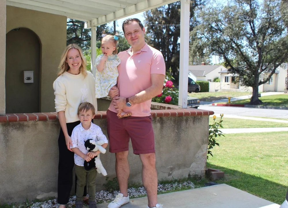 Photo of Megan and Dennis Chapham with children