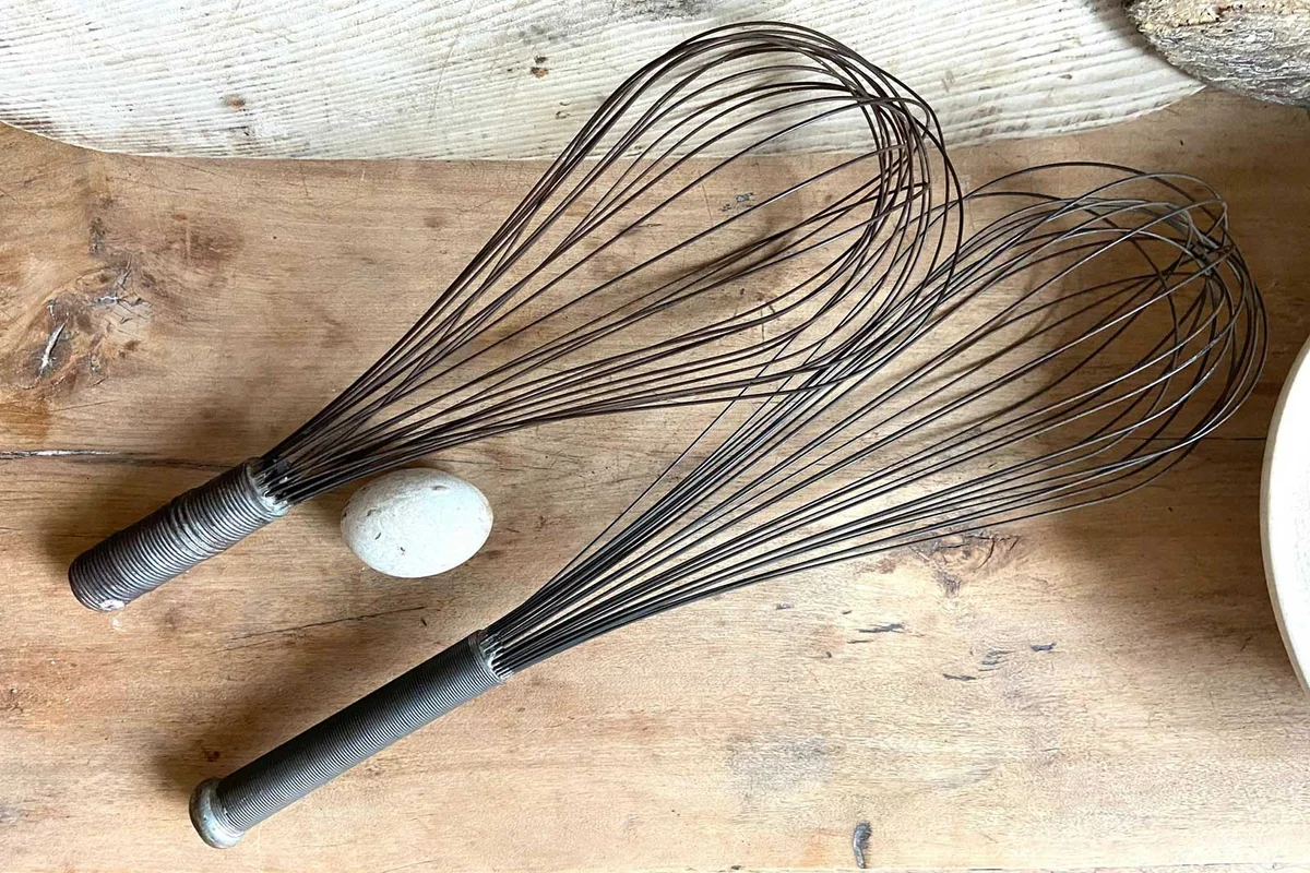 Antique Metal Whisk from OldCupboardFinds Etsy shop