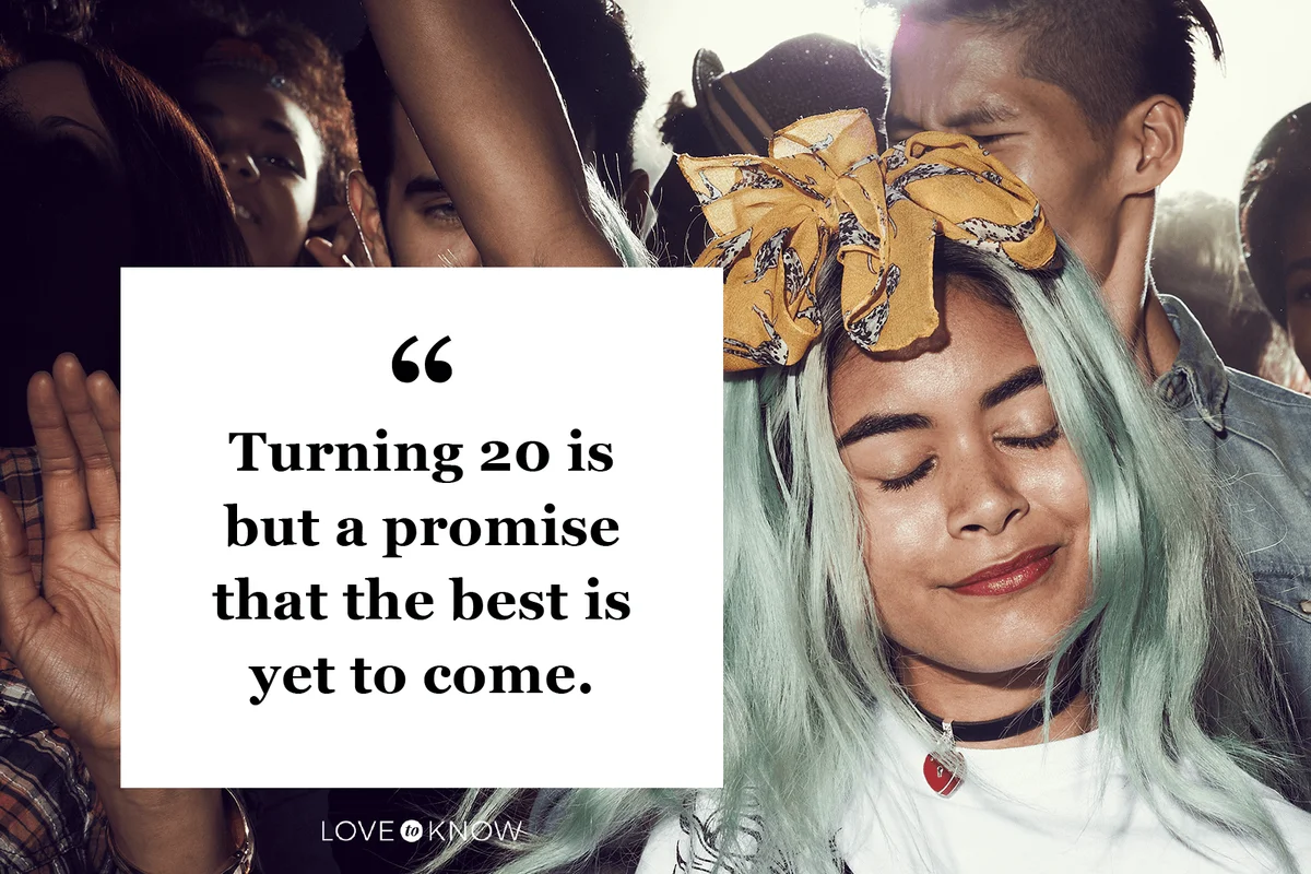 Happy 20th Birthday Caption for Instagram