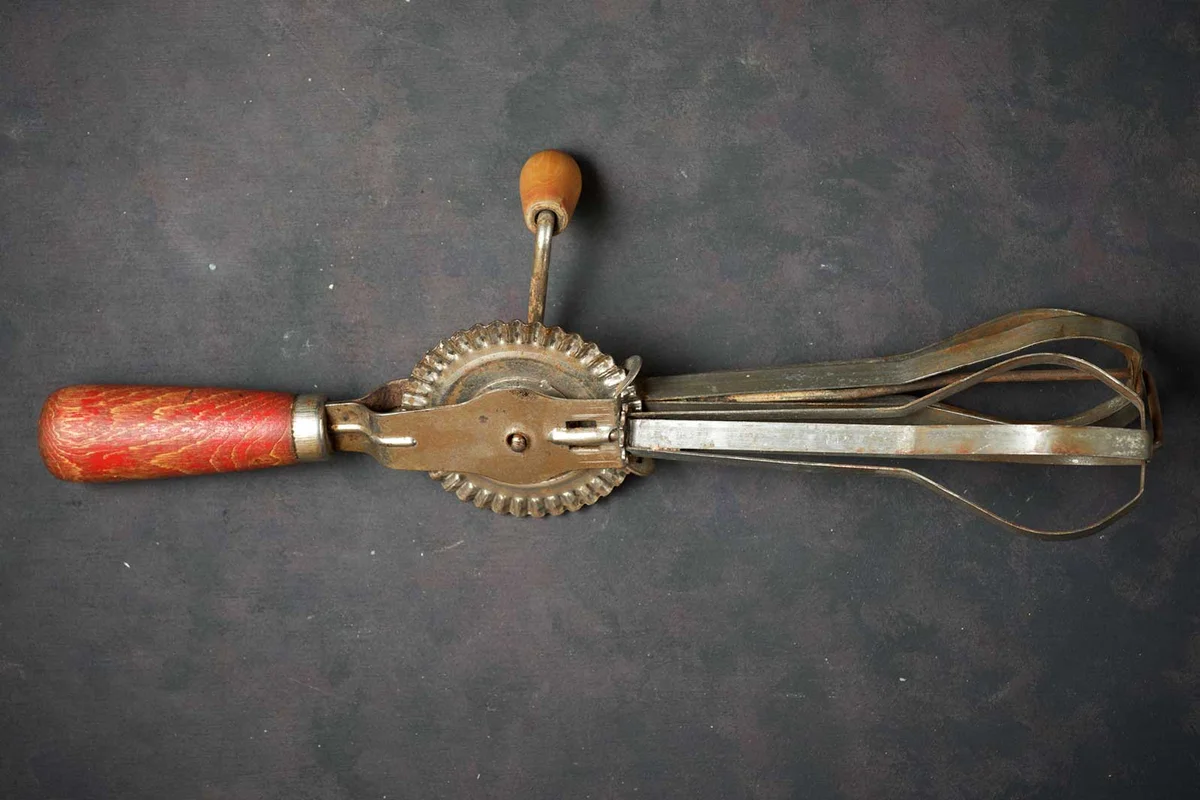 antique hand mixer
