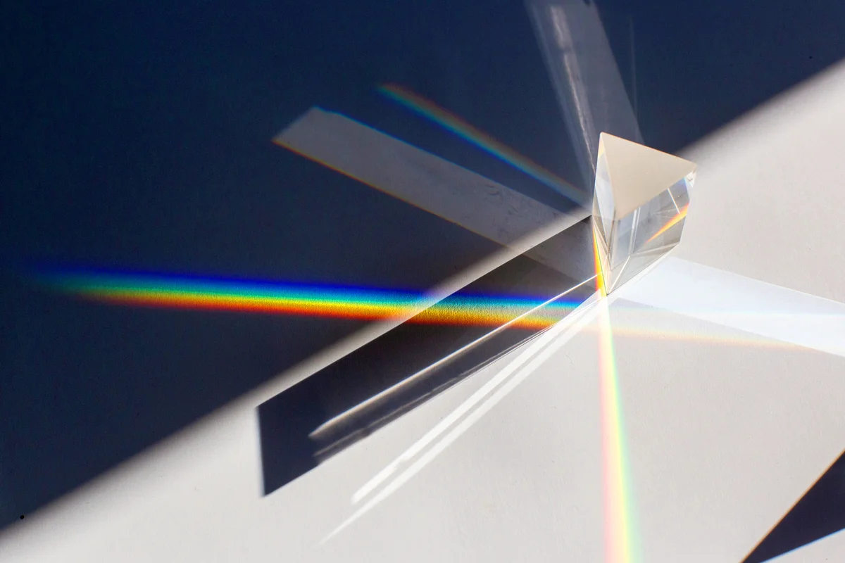 Prism with spectrum