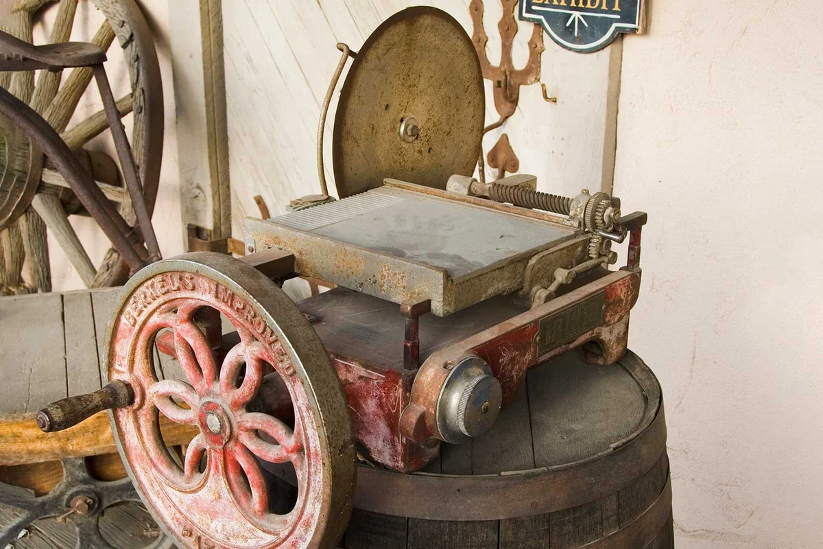 Old Pioneer Era Radial Saw