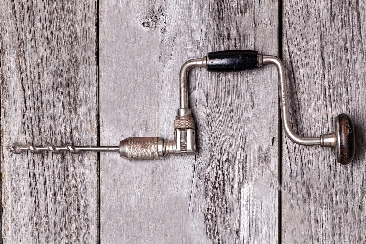vintage brace and bit