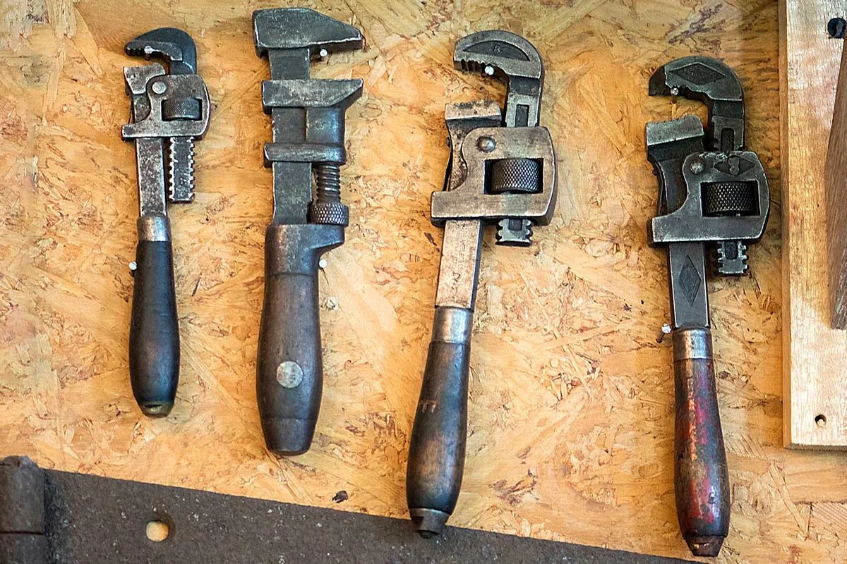 antique adjustable wrenches
