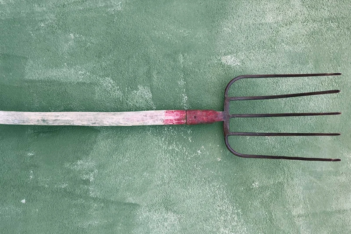 vintage pitchfork