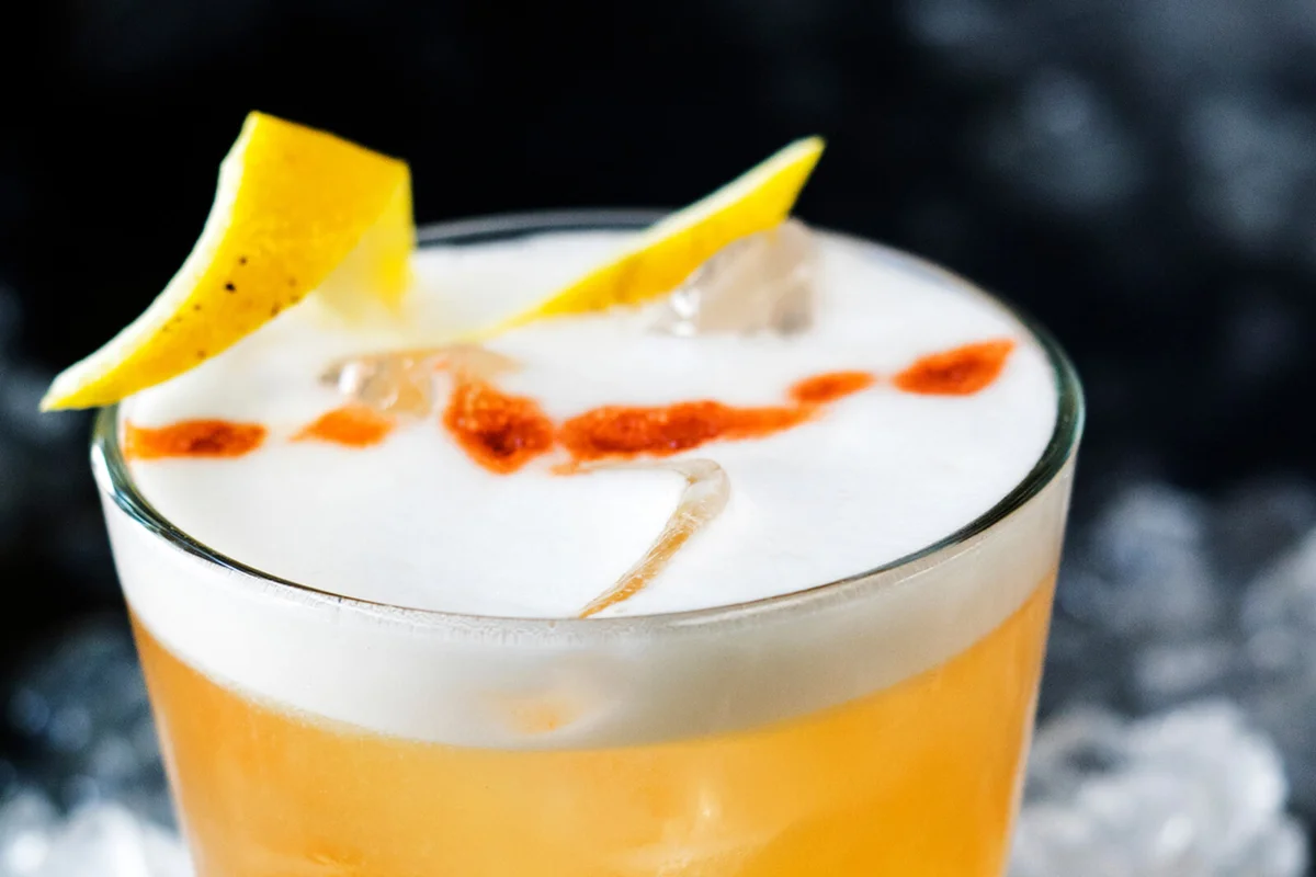 Lemonade In Glass On Crushed Ice