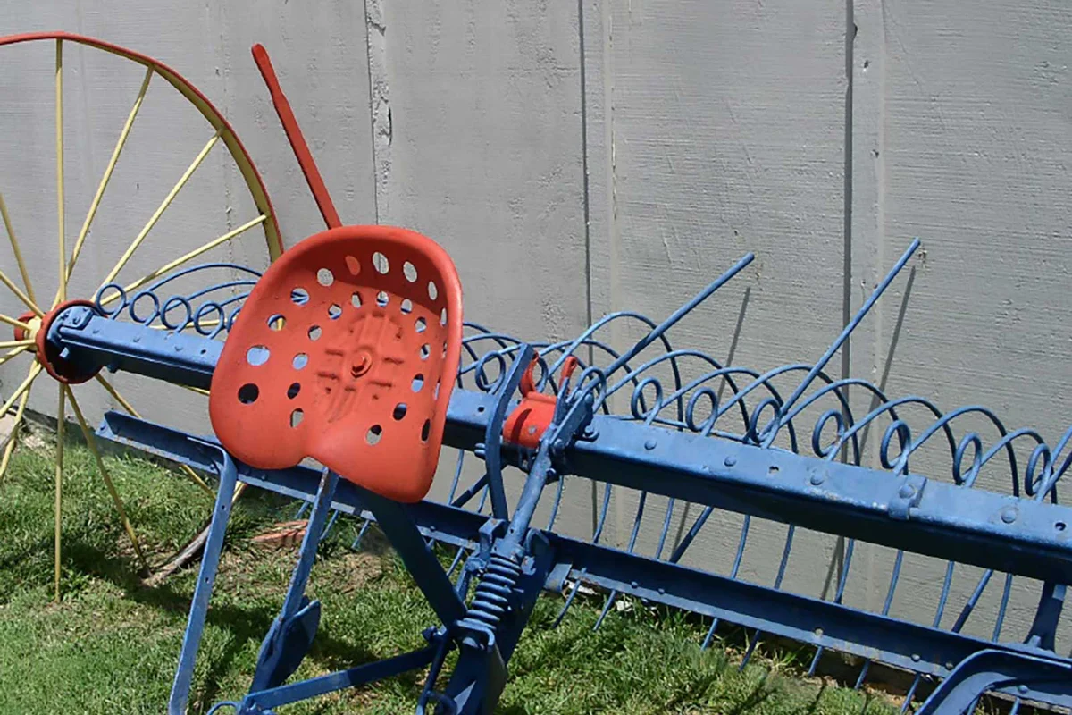 hay rake seat