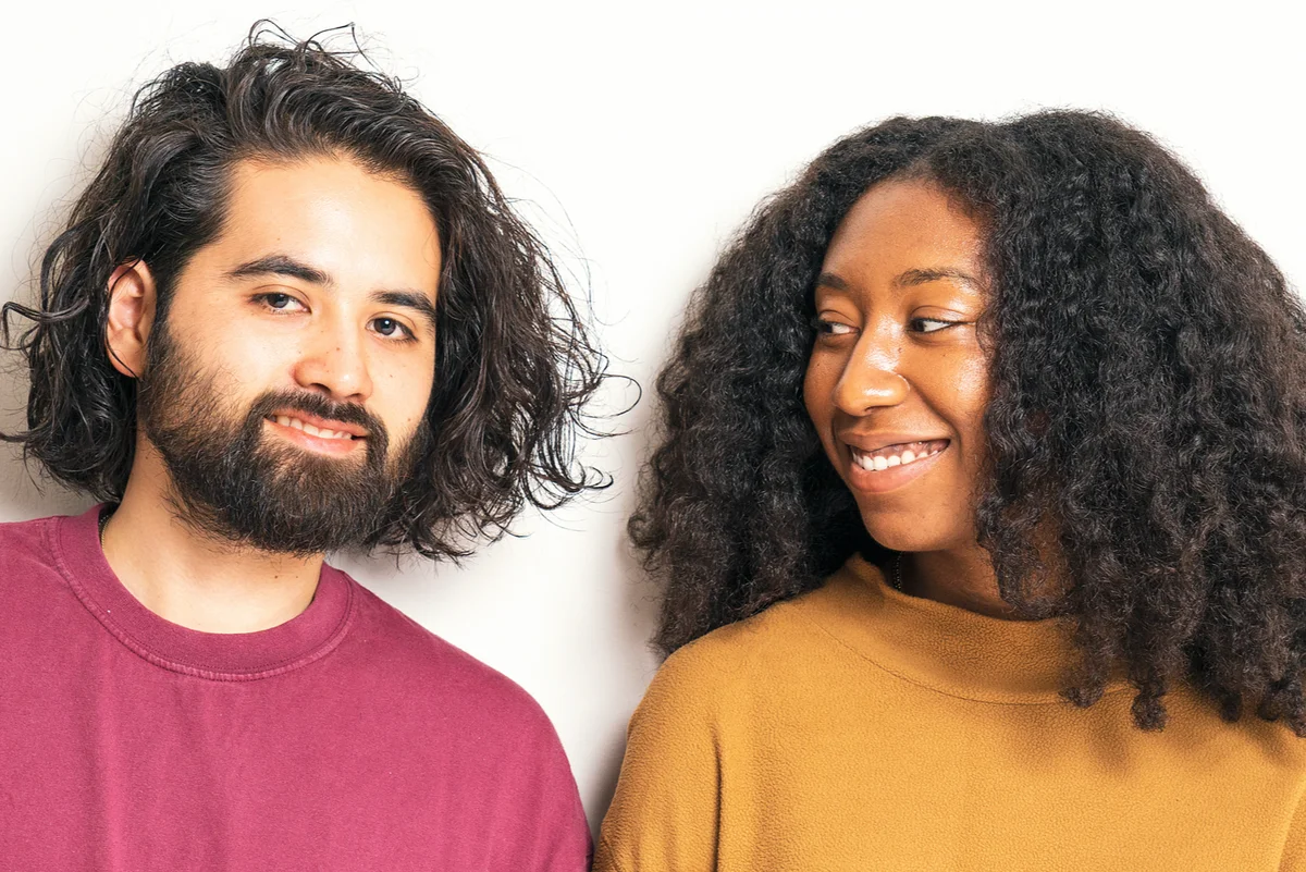 Photo of Trinity Mouzon Wofford and her partner Issey Kobori, the co-founders of Golde.