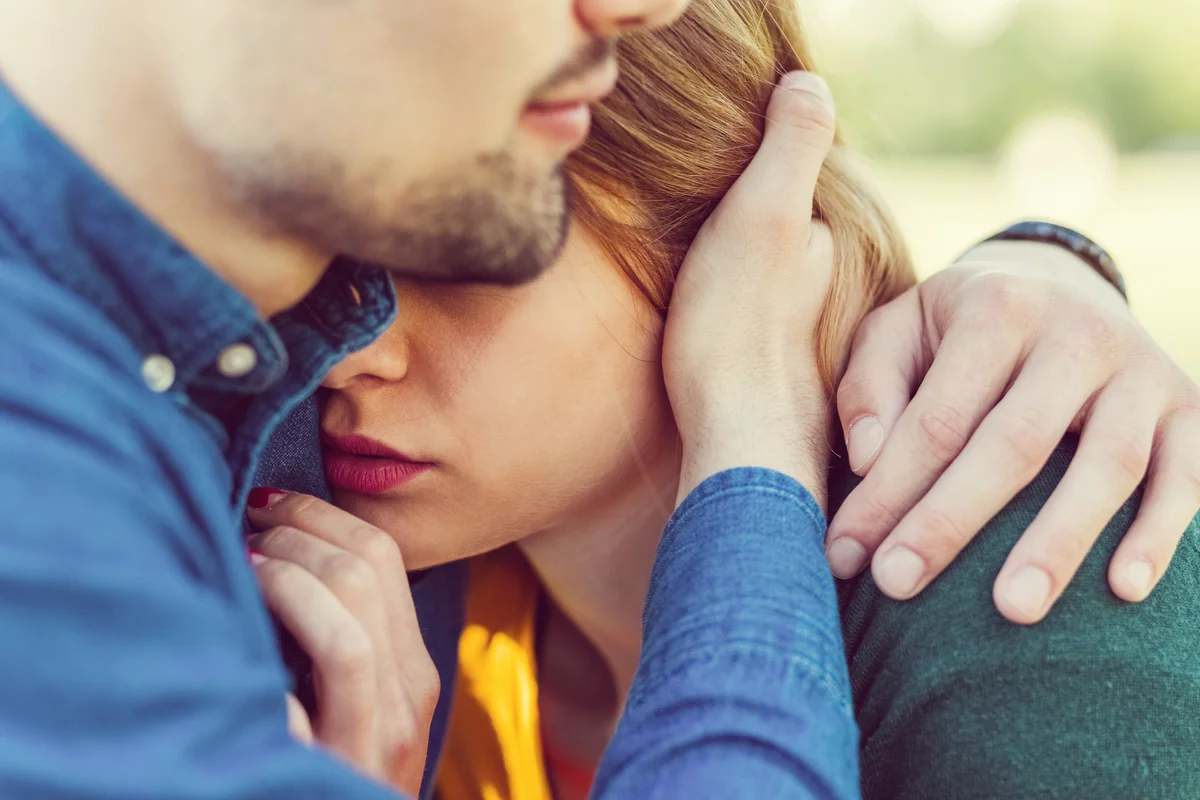 Couple in grief