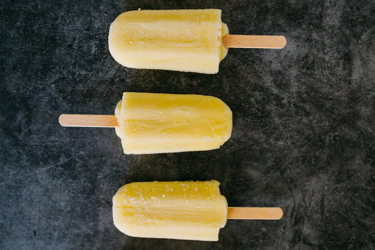 lemon drop ice pop