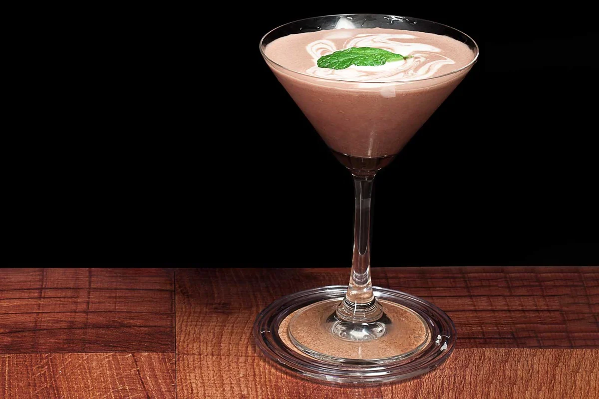 Andes candy martini