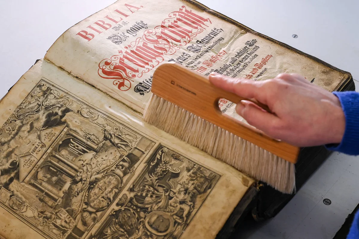Book repair workshop | Getty Editorial Use