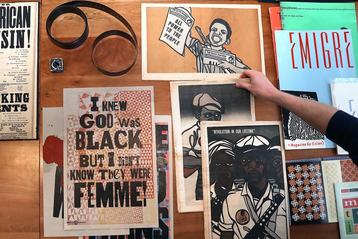 collection of black history posters