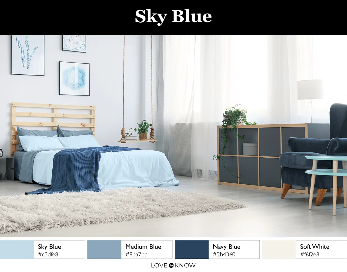 Sky Blue Color Palette