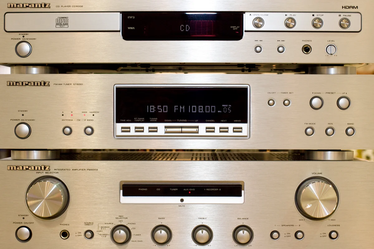 Hi-Fi system by German consumer products group Marantz